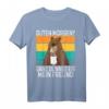 Guten Morgen? Ganz dünnes Eis mein Freund - Lustiges Bären T-Shirt mit Spruch für Morgenmuffel, Bärenliebhaber & humorvolle Geschenke