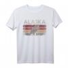 Retro Bär Alaska T-Shirt – Liebe zu Natur, Gletschern & Wildnis für Alaska-Fans & Abenteurer