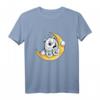 Bär im Mond T-Shirt – Lustiges Schlafshirt mit Tiermotiven für Kinder & Erwachsene, perfekt als Geschenk zu Geburtstag & Weihnachten