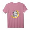 Bär im Mond T-Shirt – Lustiges Schlafshirt mit Tiermotiven für Kinder & Erwachsene, perfekt als Geschenk zu Geburtstag & Weihnachten