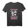 Kinder Ich werde eine große Schwester 2021 Panda Bär Geschwister T-Shirt – Süßes Geschenk für angehende große Schwestern, Tochter, Nichte & Enkelin