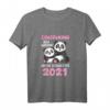 Kinder Ich werde eine große Schwester 2021 Panda Bär Geschwister T-Shirt – Süßes Geschenk für angehende große Schwestern, Tochter, Nichte & Enkelin