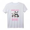 Kinder Ich werde eine große Schwester 2021 Panda Bär Geschwister T-Shirt – Süßes Geschenk für angehende große Schwestern, Tochter, Nichte & Enkelin