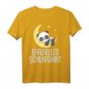 Offizielles Schlafshirt Pyjama Nachthemd Panda Bär Geschenk – Lustiges Schlafoutfit für Damen, Herren und Teenager als Geburtstag- oder Geschenkidee