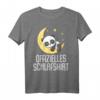Offizielles Schlafshirt Pyjama Nachthemd Panda Bär Geschenk – Lustiges Schlafoutfit für Damen, Herren und Teenager als Geburtstag- oder Geschenkidee