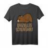 Lustiges Bären Schlafshirt & Pyjama Nachthemd – Originelles Geschenk für Langschläfer, Bärenliebhaber und Schlaffans für Damen und Herren