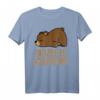 Lustiges Bären Schlafshirt & Pyjama Nachthemd – Originelles Geschenk für Langschläfer, Bärenliebhaber und Schlaffans für Damen und Herren