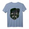 Waschbär Tiermotiv Aufdruck Kunst Bär Tiergesicht T-Shirt – Hochwertiges Tierdesign für Tierliebhaber