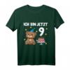 Kinder 9. Geburtstag T-Shirt mit Bär - Süßes Geburtstagsshirt für Jungen und Mädchen, ideal zum Feiern & in der Schule