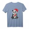 Süßer Panda mit Weihnachtsmütze - Lustiges Weihnachts-Shirt für Kinder und Panda-Fans, ideales Geschenk für Weihnachten und Partys