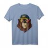 Herren Vatertag Papabear Trucker T-Shirt - Lustiges Vintage Papa Bär Design für Trucker und Männertag