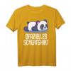 Offizielles Panda Schlafshirt Pyjama Nachthemd – Lustiges Geschenk für Langschläfer, Tierliebhaber & Pandafans