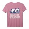 Offizielles Panda Schlafshirt Pyjama Nachthemd – Lustiges Geschenk für Langschläfer, Tierliebhaber & Pandafans