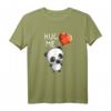 Hug Me Panda Bär T-Shirt mit Ballon – Süßes Geburtstags- oder Weihnachtsgeschenk für Kinder, Teens & Tierliebhaber mit Humor