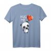 Hug Me Panda Bär T-Shirt mit Ballon – Süßes Geburtstags- oder Weihnachtsgeschenk für Kinder, Teens & Tierliebhaber mit Humor