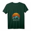Damen Mama Bär Vintage Muttertag T-Shirt mit V-Ausschnitt – Witziges Retro Camping Geschenk für Mütter