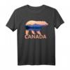 Kanada Bär Grizzly Souvenir T-Shirt – Klassisch geschnittenes Tiermotiv als Geschenk oder Souvenir für Kanada-Fans