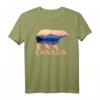 Kanada Bär Grizzly Souvenir T-Shirt – Klassisch geschnittenes Tiermotiv als Geschenk oder Souvenir für Kanada-Fans