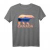 Kanada Bär Grizzly Souvenir T-Shirt – Klassisch geschnittenes Tiermotiv als Geschenk oder Souvenir für Kanada-Fans