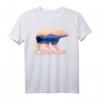 Kanada Bär Grizzly Souvenir T-Shirt – Klassisch geschnittenes Tiermotiv als Geschenk oder Souvenir für Kanada-Fans