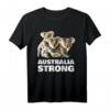 Australia Strong - Australisches Koala Tier T-Shirt für Tier- und Naturliebhaber, ideal zum Schutz der Wildtiere