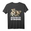 Australia Strong - Australisches Koala Tier T-Shirt für Tier- und Naturliebhaber, ideal zum Schutz der Wildtiere