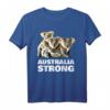 Australia Strong - Australisches Koala Tier T-Shirt für Tier- und Naturliebhaber, ideal zum Schutz der Wildtiere