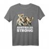 Australia Strong - Australisches Koala Tier T-Shirt für Tier- und Naturliebhaber, ideal zum Schutz der Wildtiere
