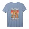 That's What I Do I Drink Coffee I Hate People Lustiges T-Shirt – Perfektes Geschenk für Kaffeeliebhaber, Schlafmützen & Humorvolle Männer und Frauen