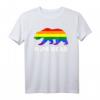 LGBTQIA+ Schwulenstolz Regenbogen Flagge Papa Bär Pride T-Shirt – Unterstützung & Stil für Pride-Events