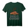Lustiges Schlafshirt Herren & Damen mit Bär Motiv – Originelles Geburtstagsgeschenk für Morgenmuffel und Langschläfer