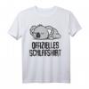 Offizielles Schlafshirt Pyjama Nachthemd Koala Bär – Lustiges Geschenk für Schlafliebhaber, Langschläfer & Morgenmuffel für Damen, Herren & Teenager
