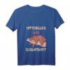 Damen Offizielles Bär Schlafshirt Pyjama Geschenk – Lustiges und Bequemes Schlafanzug T-Shirt mit V-Ausschnitt für Frauen & Männer