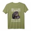 Zum Zocken geboren zur Schule gezwungen - Lustiges Gaming T-Shirt für Konsole und PC Gamer, perfekt für Zocker, Nerds und Streamer