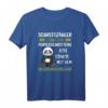 Schrittzähler sind für Fortgeschrittene Panda Bär T-Shirt – Lustiges Anti-Sport Shirt für Couch-Potatoes und Chiller mit Humor