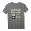 Schrittzähler sind für Fortgeschrittene Panda Bär T-Shirt – Lustiges Anti-Sport Shirt für Couch-Potatoes und Chiller mit Humor
