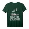 Offizielles Waschbär Schlafshirt Pyjama – Lustiges Geschenk für Damen und Herren, Teenager, Langschläfer & Morgenmuffel