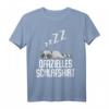 Offizielles Waschbär Schlafshirt Pyjama – Lustiges Geschenk für Damen und Herren, Teenager, Langschläfer & Morgenmuffel