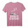 Offizielles Waschbär Schlafshirt Pyjama – Lustiges Geschenk für Damen und Herren, Teenager, Langschläfer & Morgenmuffel