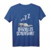 Offizielles Waschbär Schlafshirt Pyjama – Lustiges Geschenk für Damen und Herren, Teenager, Langschläfer & Morgenmuffel