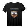 Tegernsee Bayern Snowboard Ski Grizzly Bär Wintersport T-Shirt - Lustiges Retro Design für Skifahrer, Snowboarder & Wintersportfans
