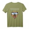 Tegernsee Bayern Snowboard Ski Grizzly Bär Wintersport T-Shirt - Lustiges Retro Design für Skifahrer, Snowboarder & Wintersportfans