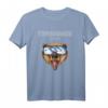 Tegernsee Bayern Snowboard Ski Grizzly Bär Wintersport T-Shirt - Lustiges Retro Design für Skifahrer, Snowboarder & Wintersportfans