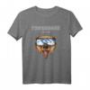 Tegernsee Bayern Snowboard Ski Grizzly Bär Wintersport T-Shirt - Lustiges Retro Design für Skifahrer, Snowboarder & Wintersportfans