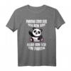 HapFrog T-Shirt für Damen mit süßem Panda-Design – Lustiges Geschenk für Panda-Liebhaberinnen und Geburtstagskinder