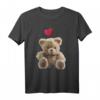 Teddybär und Herz T-Shirt für Bärenliebhaber – Lustiges, buntes Bärenmotiv für Bärenmama & Bärenpapa