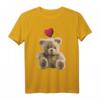 Teddybär und Herz T-Shirt für Bärenliebhaber – Lustiges, buntes Bärenmotiv für Bärenmama & Bärenpapa