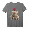 Teddybär und Herz T-Shirt für Bärenliebhaber – Lustiges, buntes Bärenmotiv für Bärenmama & Bärenpapa