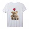 Teddybär und Herz T-Shirt für Bärenliebhaber – Lustiges, buntes Bärenmotiv für Bärenmama & Bärenpapa
