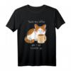Niedliche wütende Katze Kaffee Montag Koffein T-Shirt – Lustiges Tier- und Kaffee-Design für Kaffeeliebhaber & Büroangestellte